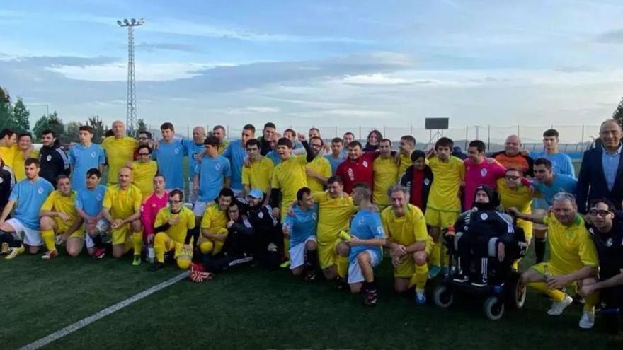 Fiesta del fútbol entre Dépor Genuine y Celta Integra  | RCD