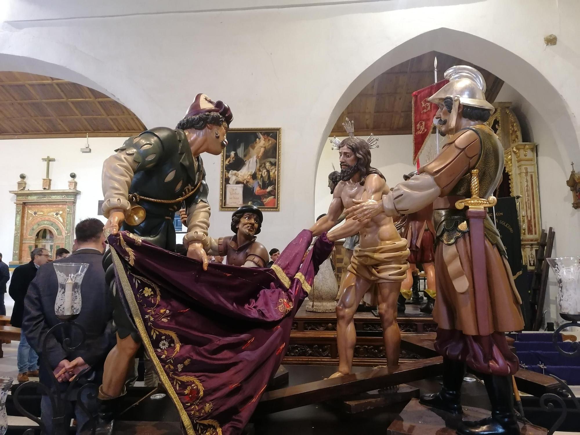 GALERÍA | Dos pasos de la Semana Santa de Toro recobran su esplendor