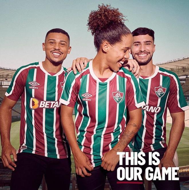 La camiseta del Fluminense para la temporada 2022/23