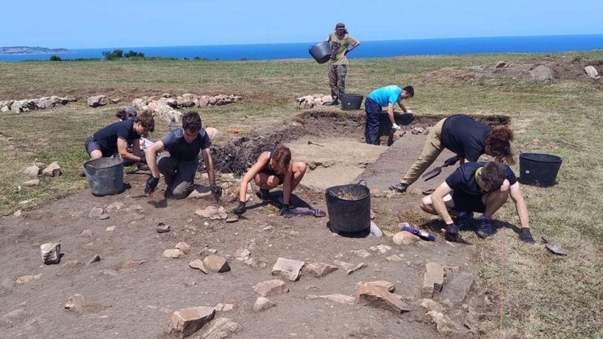 Escavaciones na Campa Torres, nuna imaxe d'archivu.