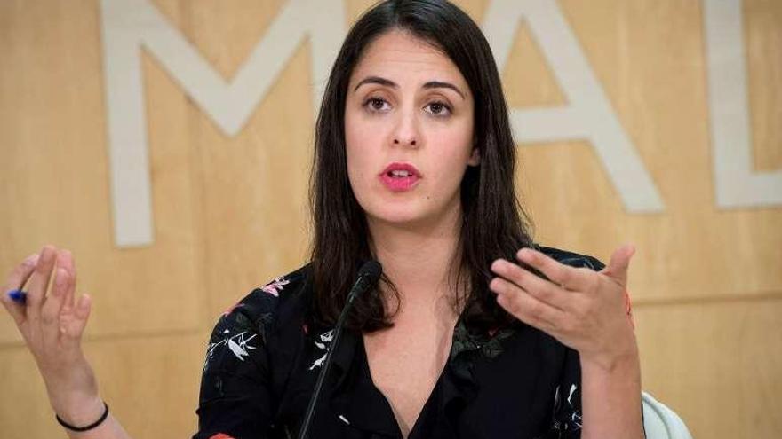 La portavoz del Ayuntamiento de Madrid, Rita Maestre. // Efe