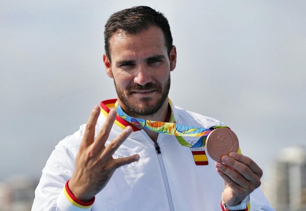 Saúl Craviotto durant el 2016.
