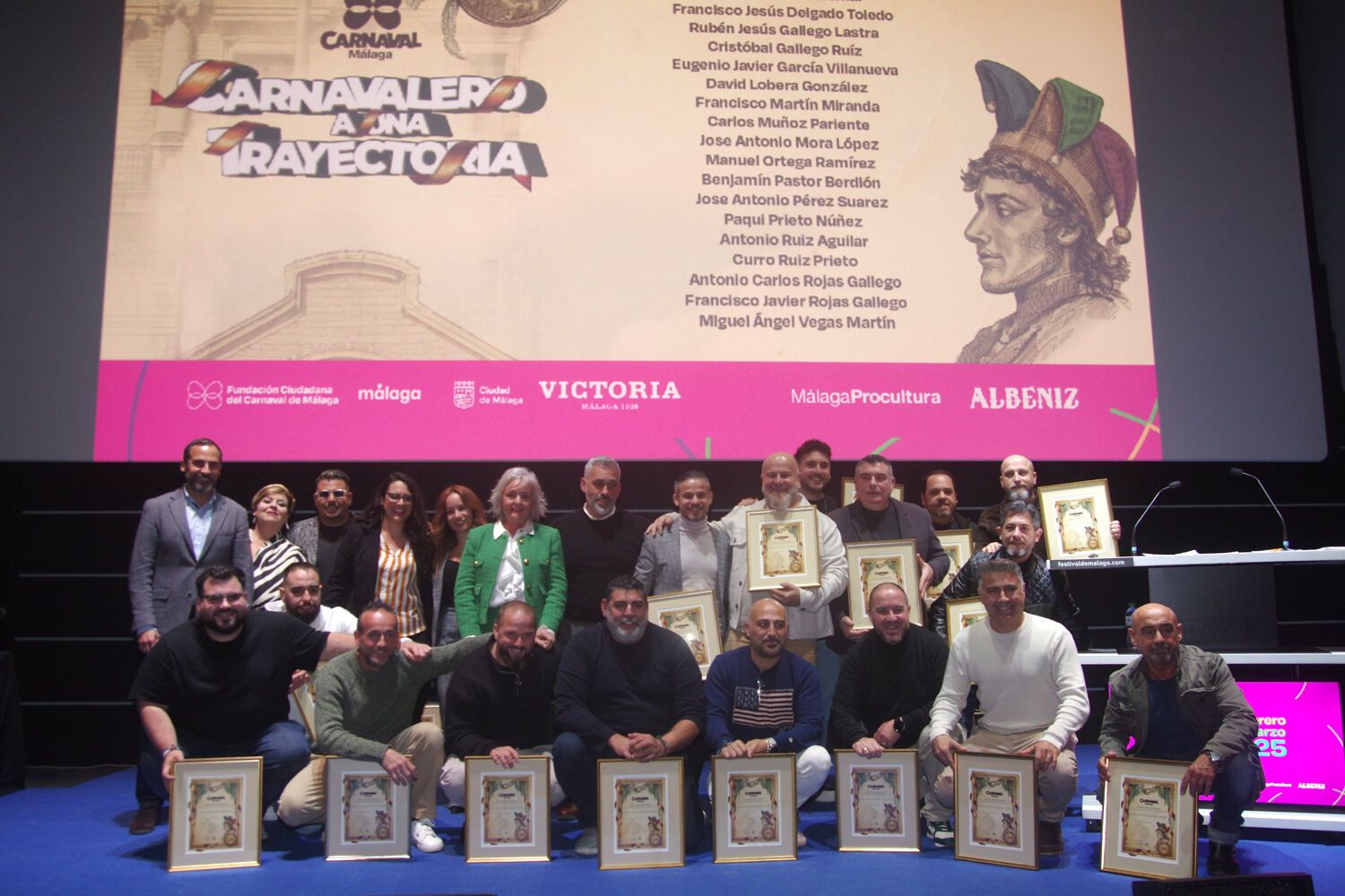 Conferencia inaugural del Carnaval de Málaga 2025, en el Albéniz