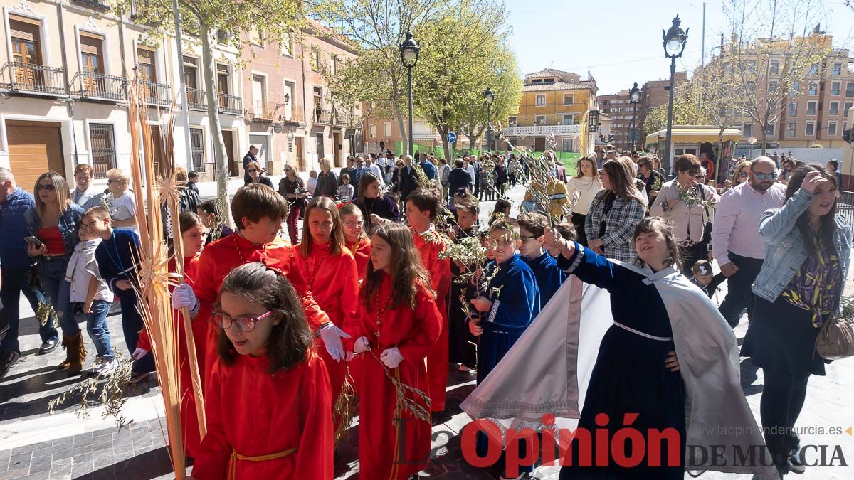 Procesión de Domingo de Ramos en Caravaca