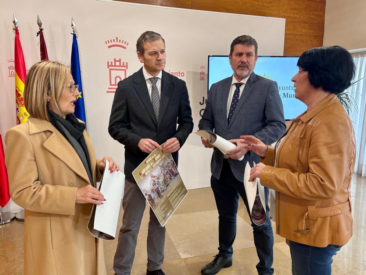 Presentación de la recreación histórica de la Entrada de Jaime I en Torreagüera.