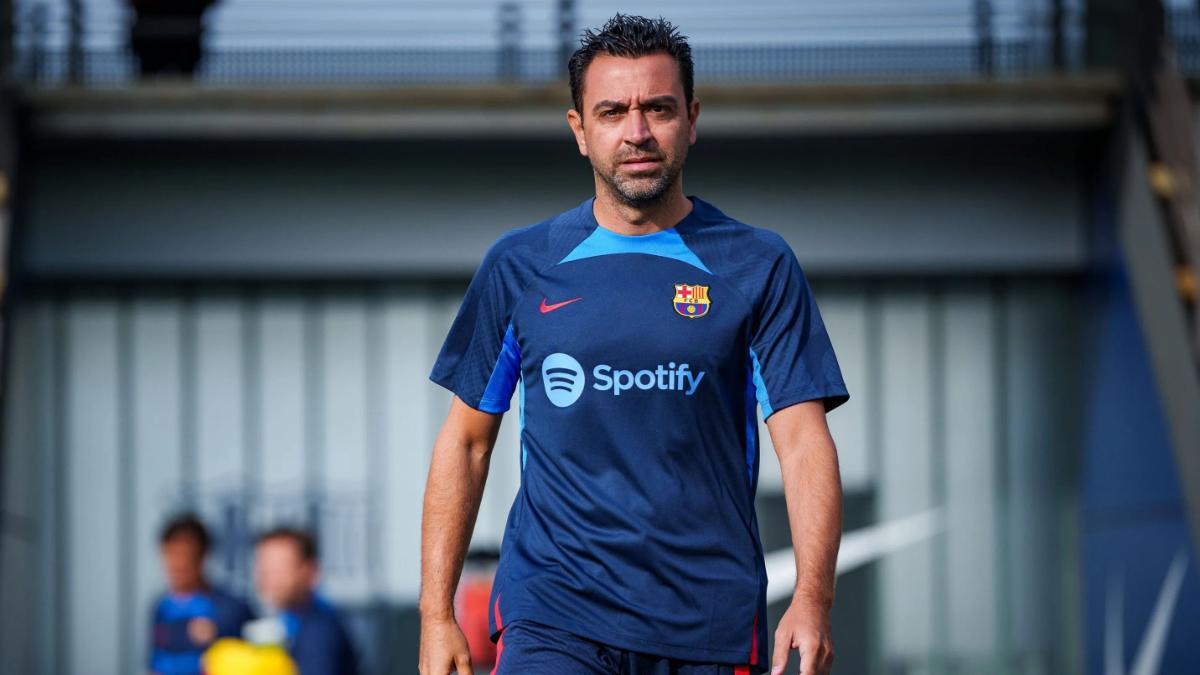 Xavi Hernández, entrenador del FC Barcelona