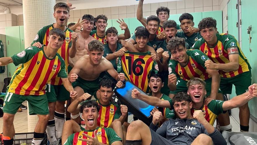 La crónica: Liga Nacional Juvenil | Hugo Goñi firma tres goles en el gran partido del Castellón ante el Hércules (2-3)