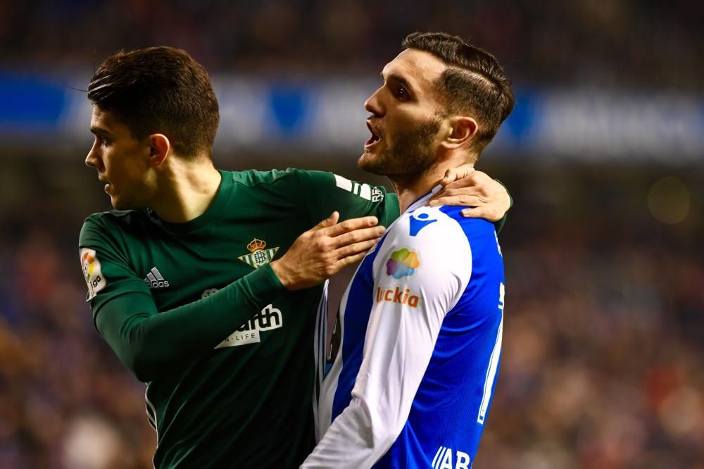 El Dépor cae 0-1 ante el Betis en Riazor