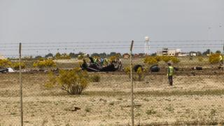 El piloto del F18 que se estrelló en Zaragoza continúa en la UCI y será operado