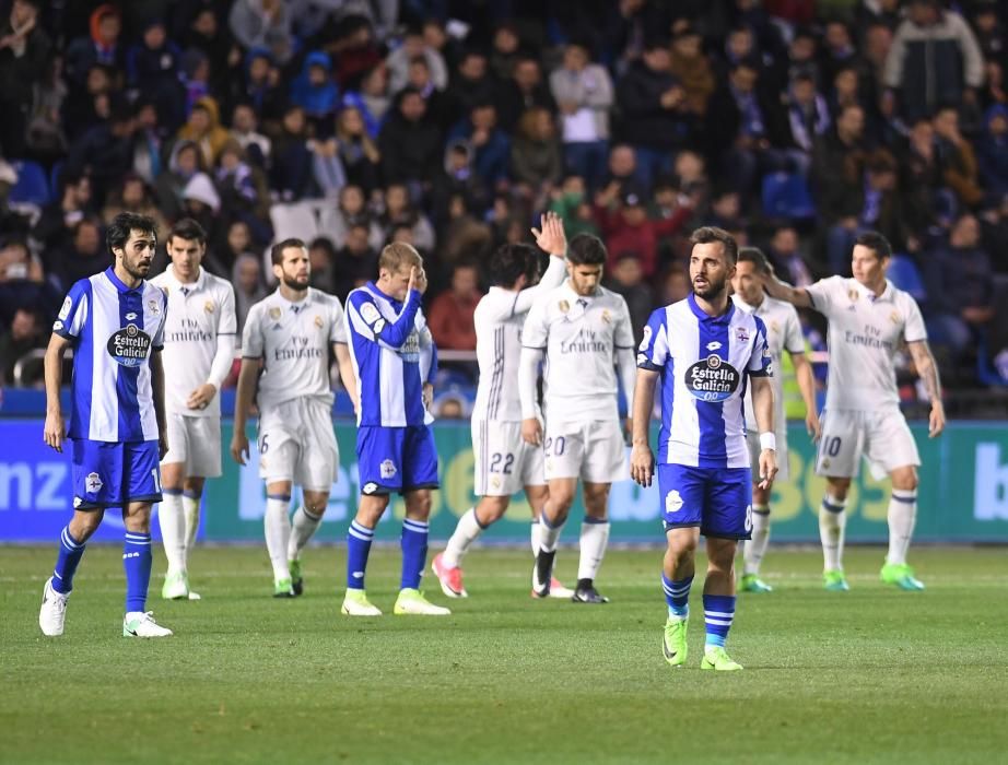 El Dépor cae goleado ante el Madrid