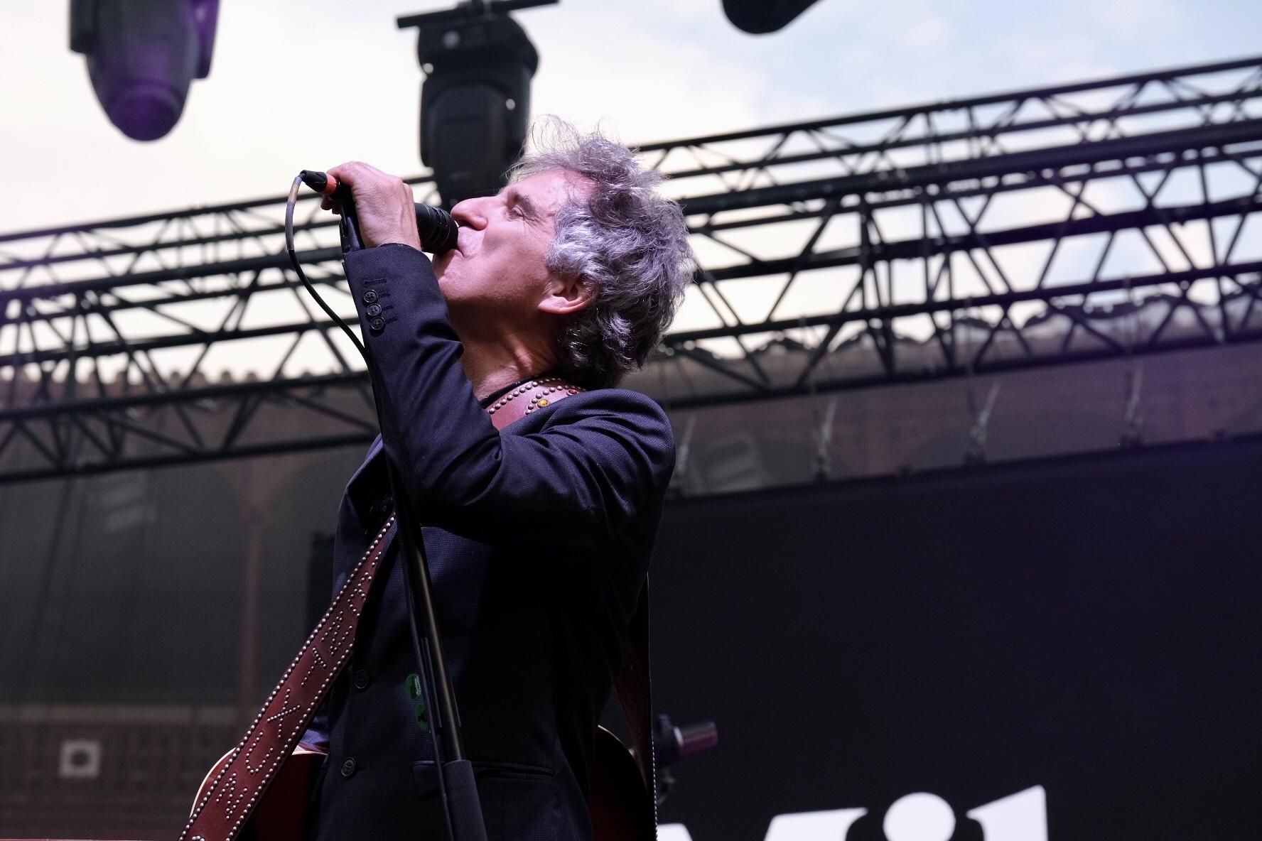 Mikel Erentxun, en concierto en el Brisa Festival.