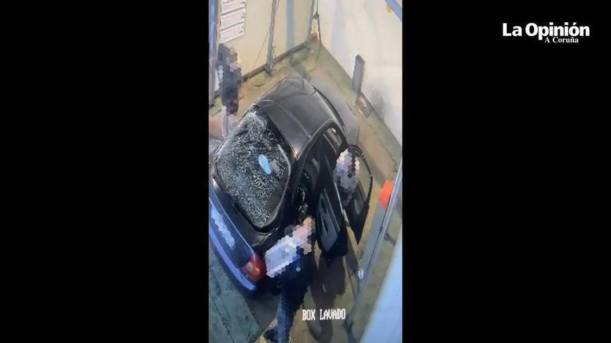 Cuatro detenidos por robos en boxes de lavado en el área de A Coruña