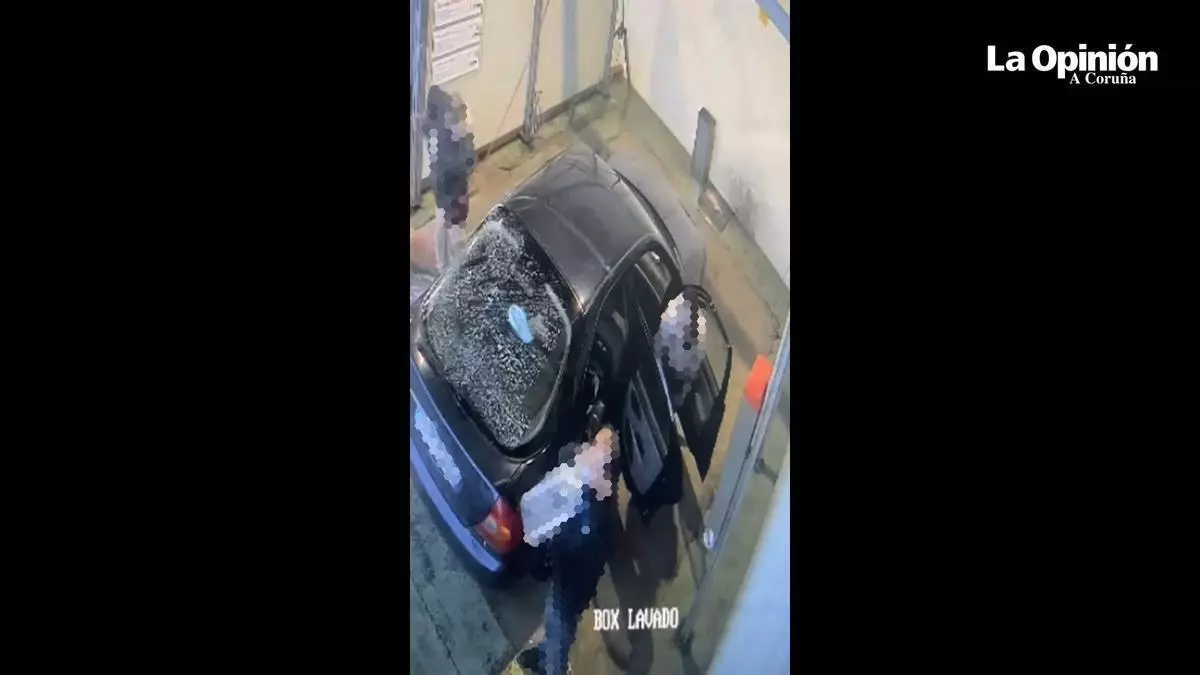 Cuatro detenidos por robos en boxes de lavado en el área de A Coruña