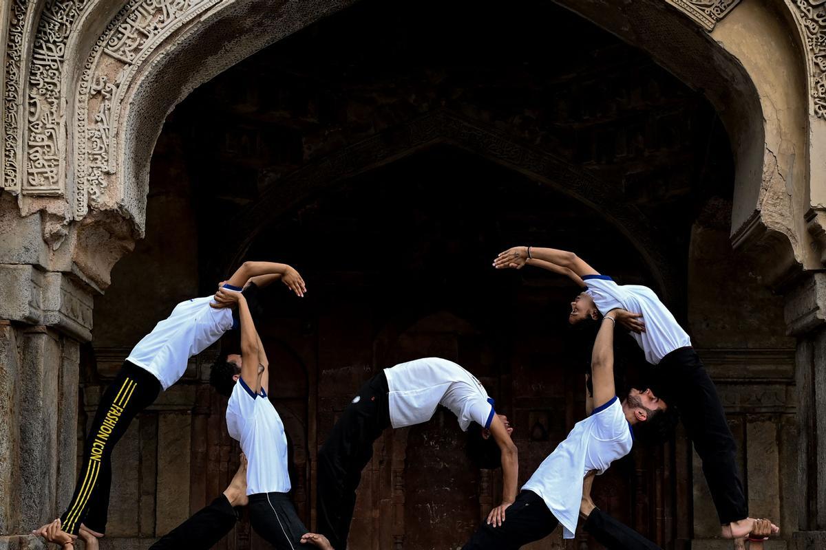 Día Internacional del Yoga en la India