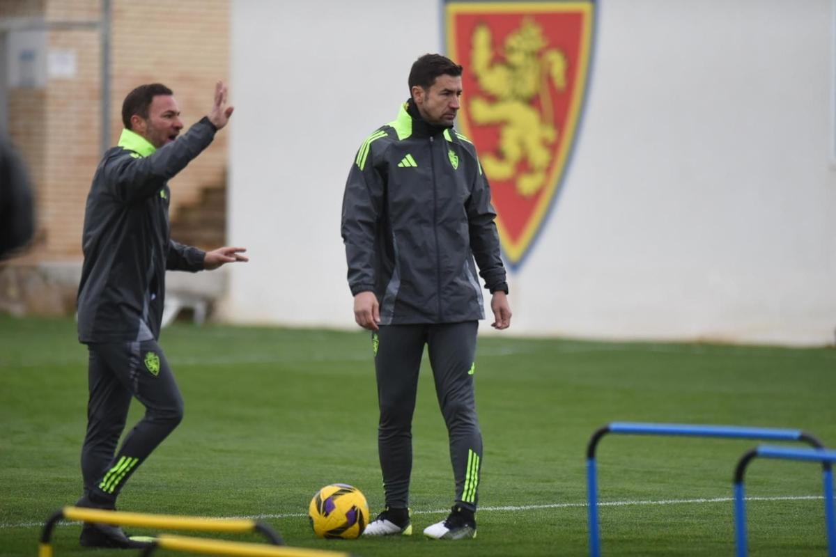 Gabi Fernández ya trabaja en el Real Zaragoza.