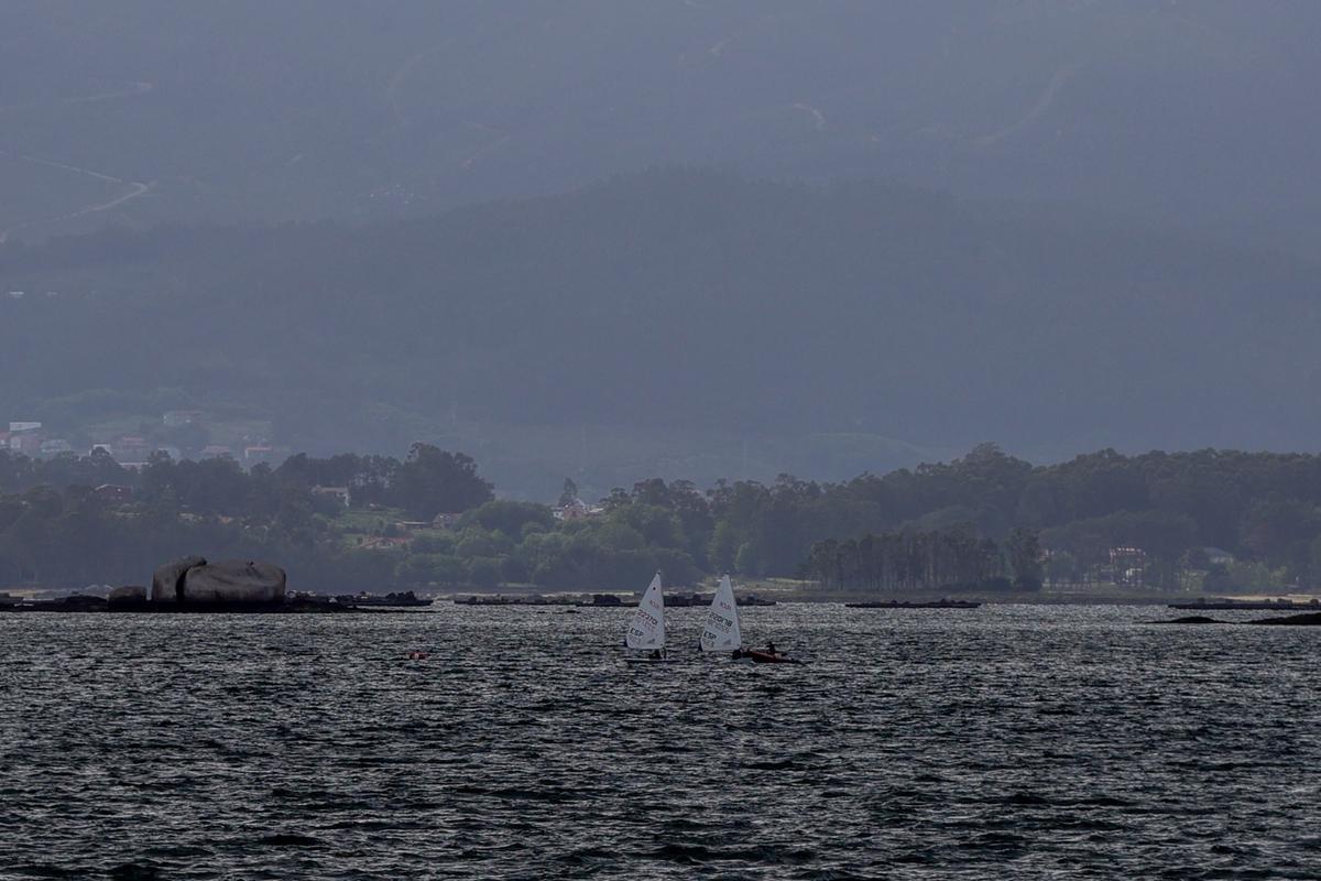 Ría de Arousa, este jueves.