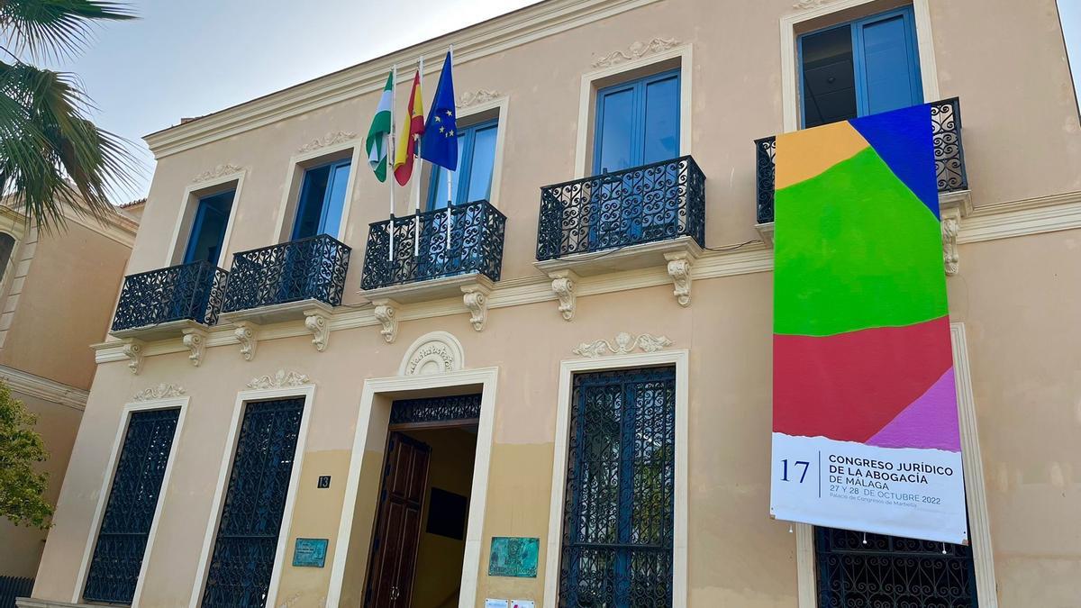 Fachada Colegio de Abogados en una imagen de archivo.