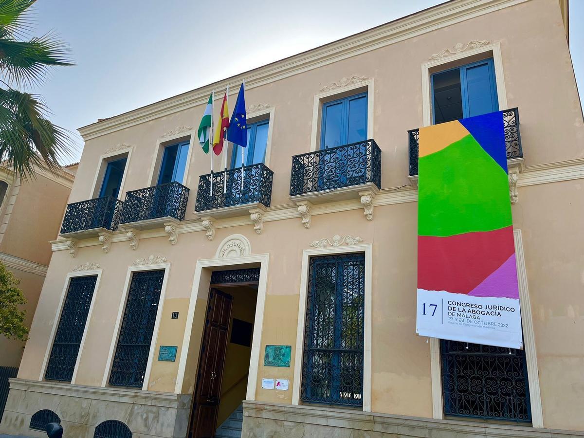 Fachada Colegio de Abogados en una imagen de archivo.