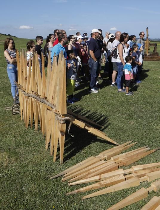 RECREACION DE UN CAMPAMENTO ROMANO.