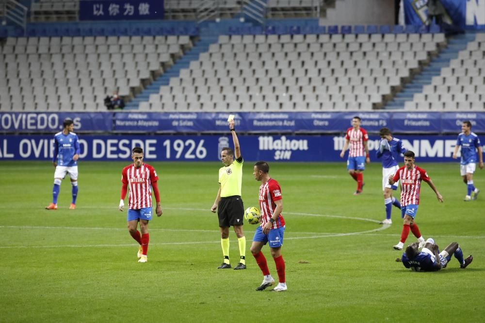 Derbi Real Oviedo-Sporting: El derbi asturiano en imágenes