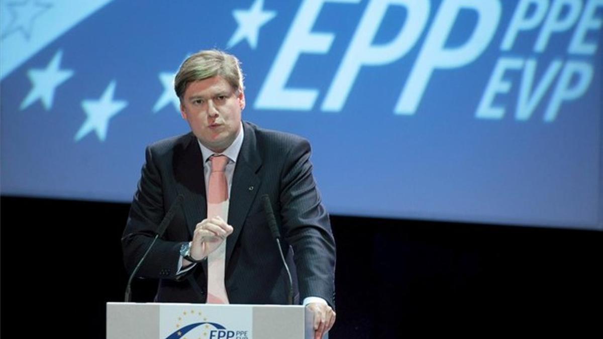 El dirigente del PP europeo Antonio López-Istúriz, en una imagen del 2009, en Varsovia. EFE