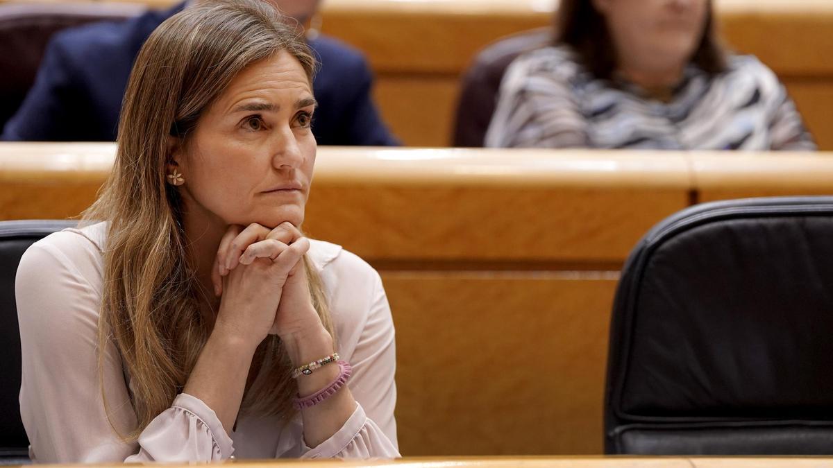 Sara Aagesen, vicepresidenta y ministra para la Transición Ecológica.