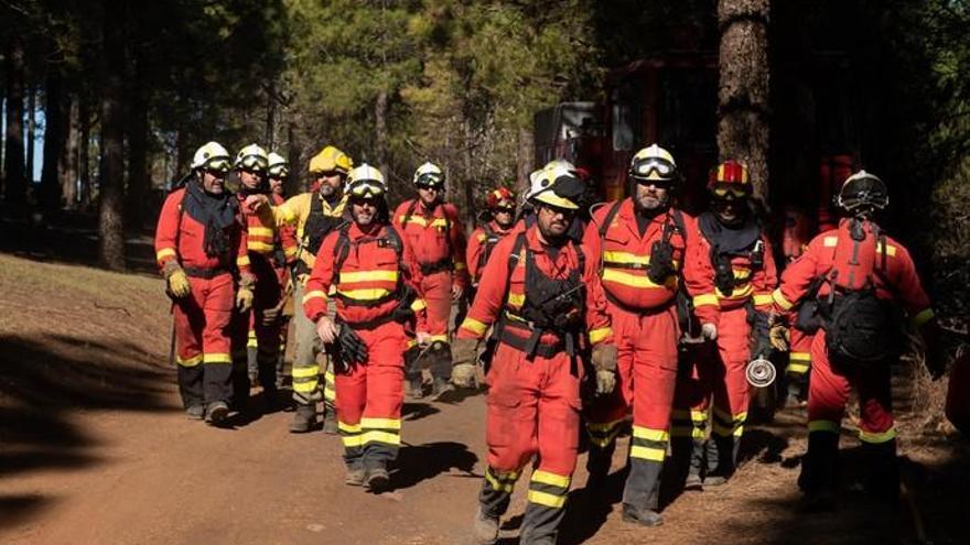 La UME realiza prácticas de prevención de incendios en Gran Canaria