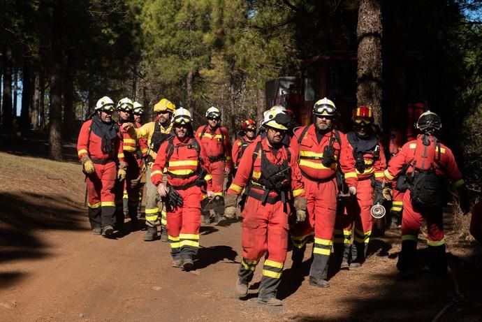 La UME realiza prácticas de prevención de incendios en Gran Canaria