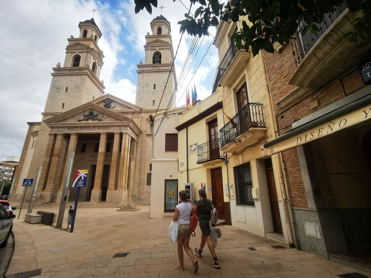 La basílica de Sant Pasqual es uno de los monumentos que se incluyen en el recorrido didáctico entre los estudiantes de ESO de Vila-real.