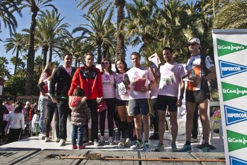 Más de 6.500 corredores participan en la IX edición de la carrera contra el cáncer de mama organizada por AMACMEC