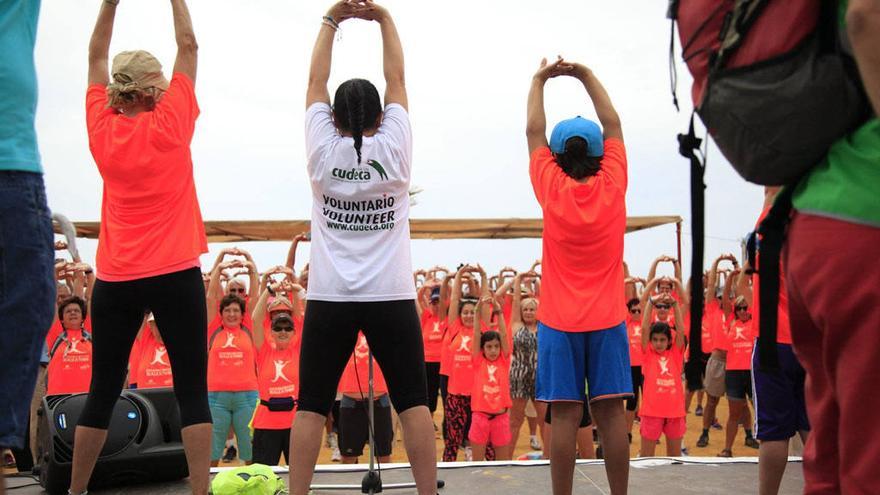 Una imagen de la Walkathon de 2017.