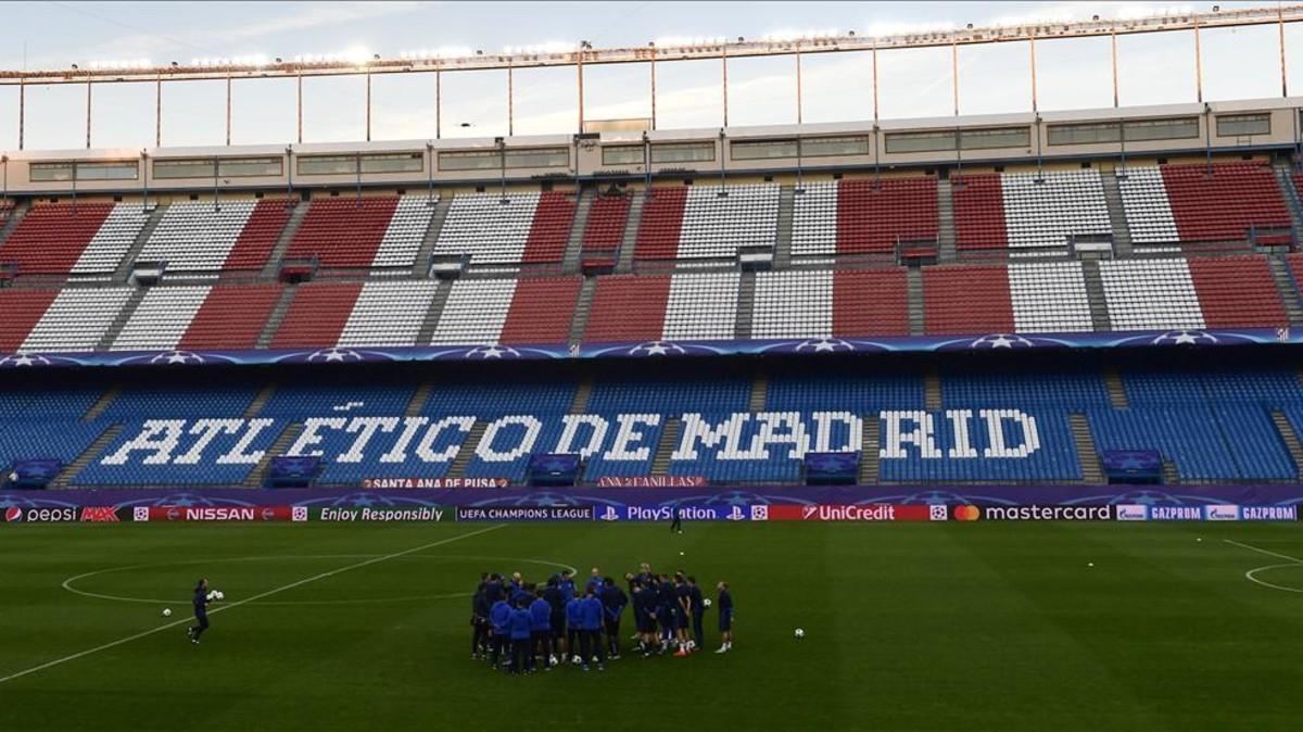 El Vicente Calderón albergará este domingo su último partido oficial de Liga