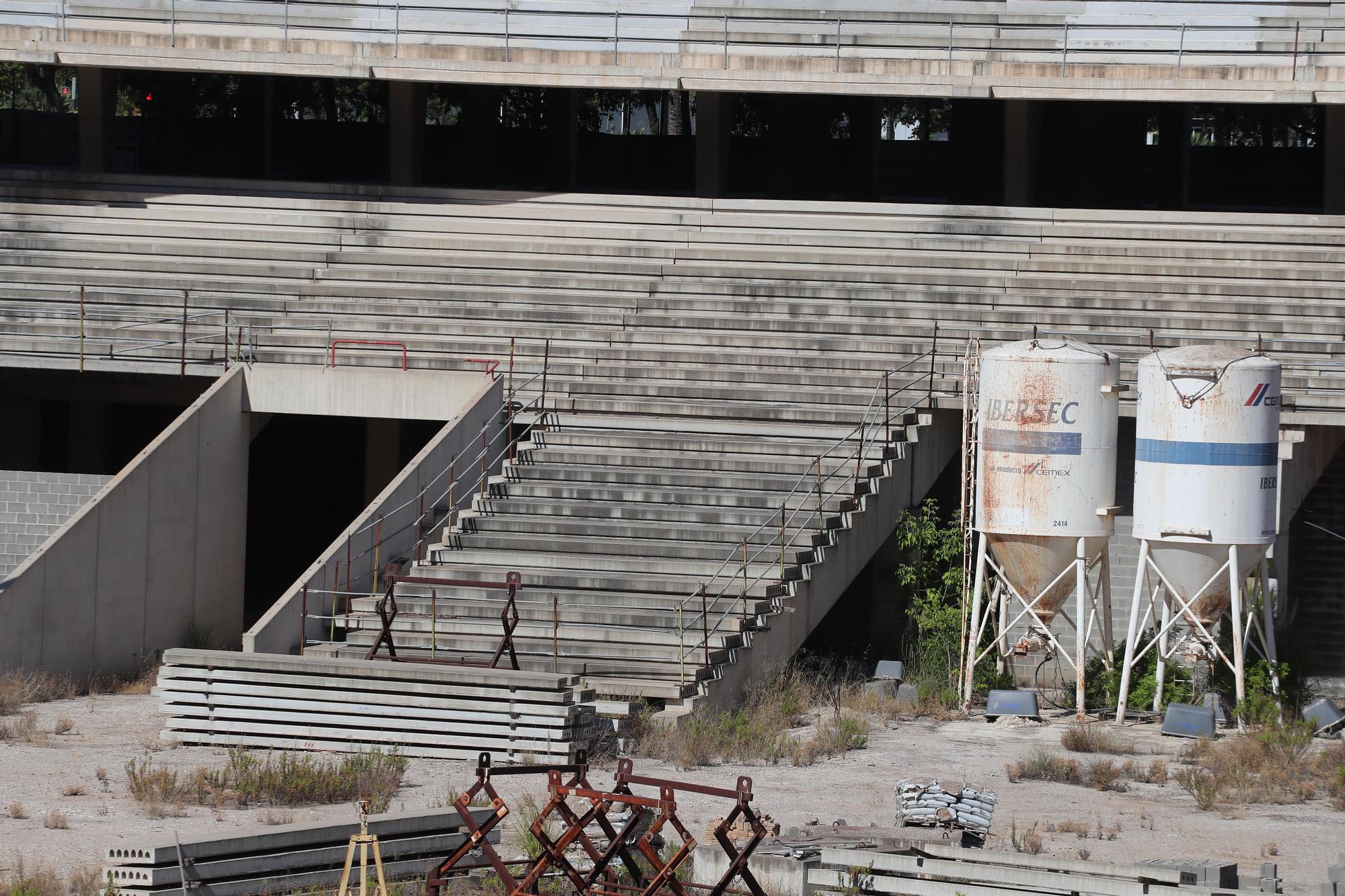 Las entrañas del Nou Mestalla a día de hoy