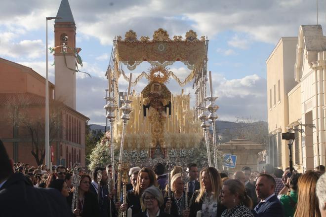 La salida de María Santísima de la O por Fátima, en imágenes