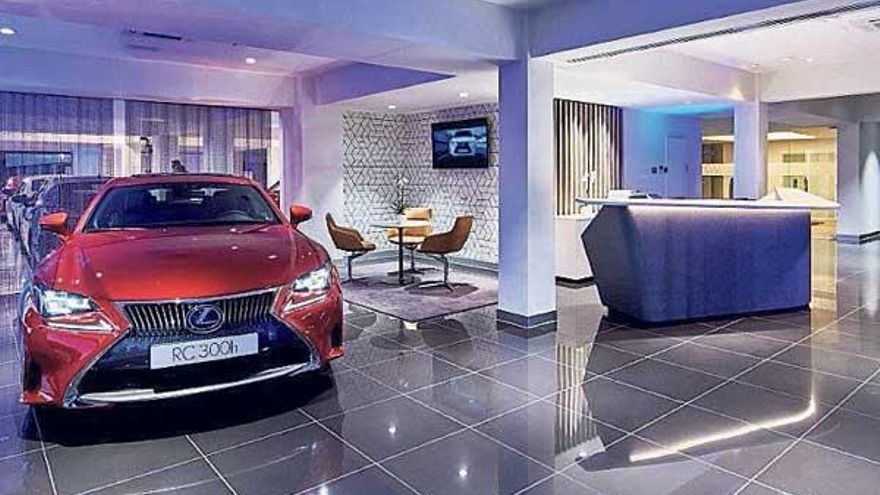 Nuevas instalaciones de Lexus en Perillo. // FdV