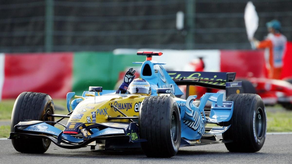 Alonso ganó el Gran Premio de Japón en el circuito de Suzuka (2006)