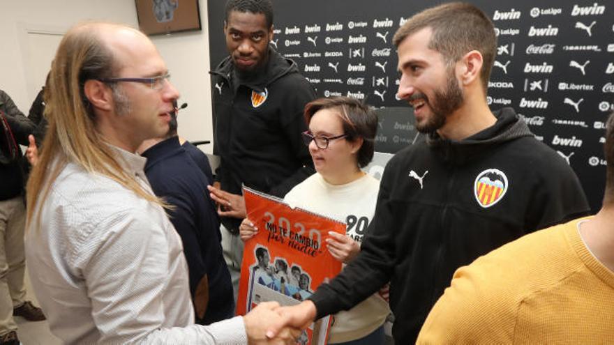 Bonita iniciativa del Valencia CF para despedir el año