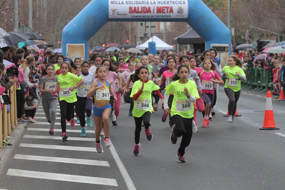 Milla solidaria de la Huertecica