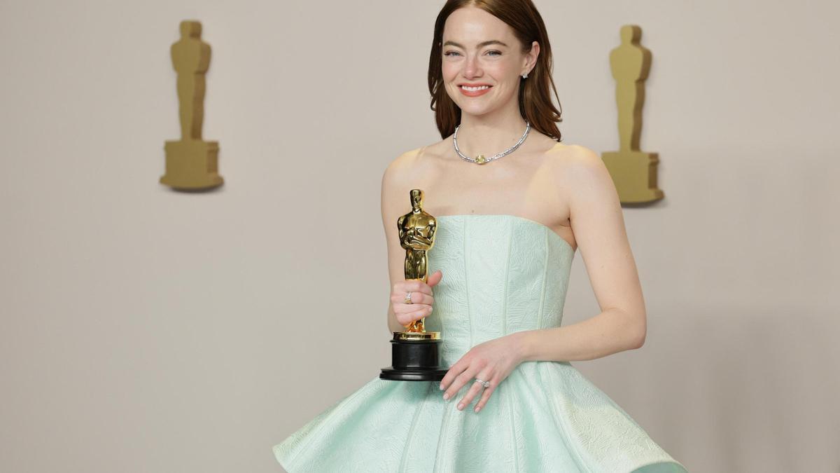 Emma Stone ganó el Oscar a mejor actriz este 2024.