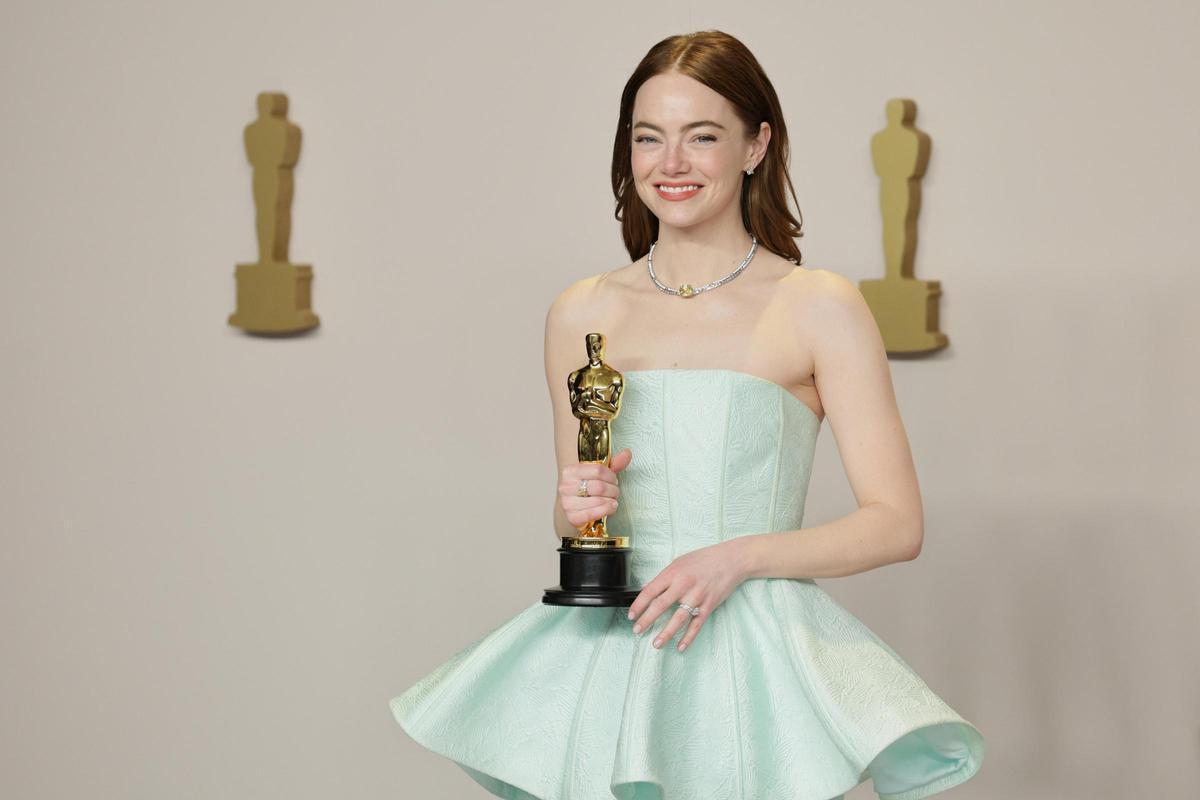 Emma Stone ganó el Oscar a mejor actriz este 2024.