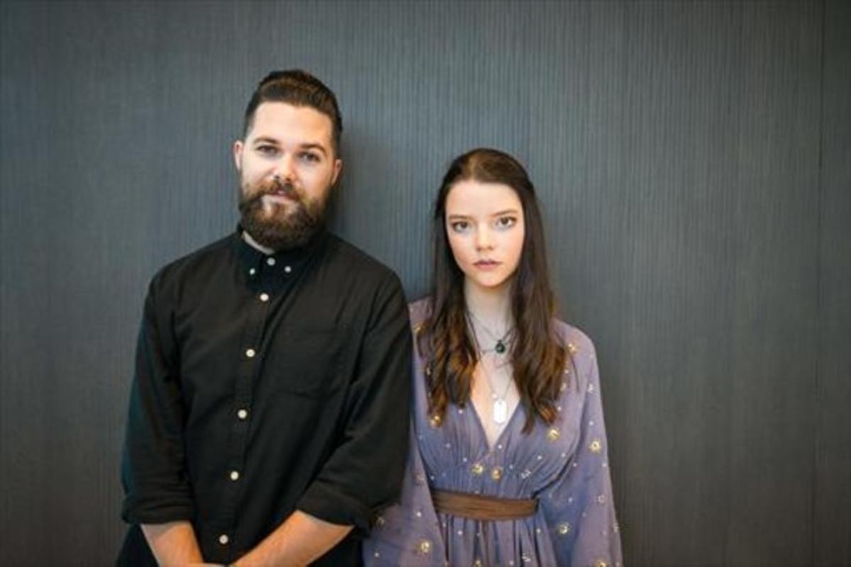 Robert Eggers i Anya Taylor-Joy, ahir a Sitges.