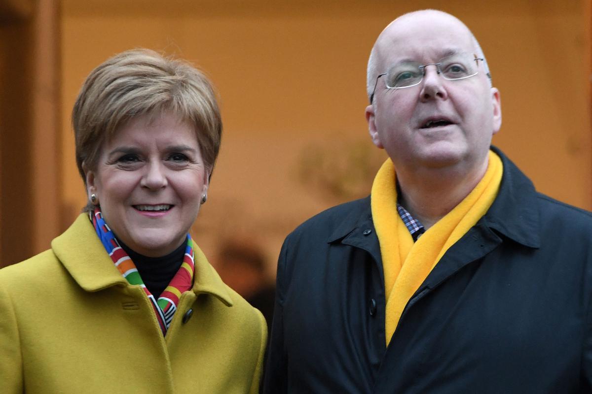 Detingut el marit de Nicola Sturgeon en una investigació sobre les finances de l’SNP