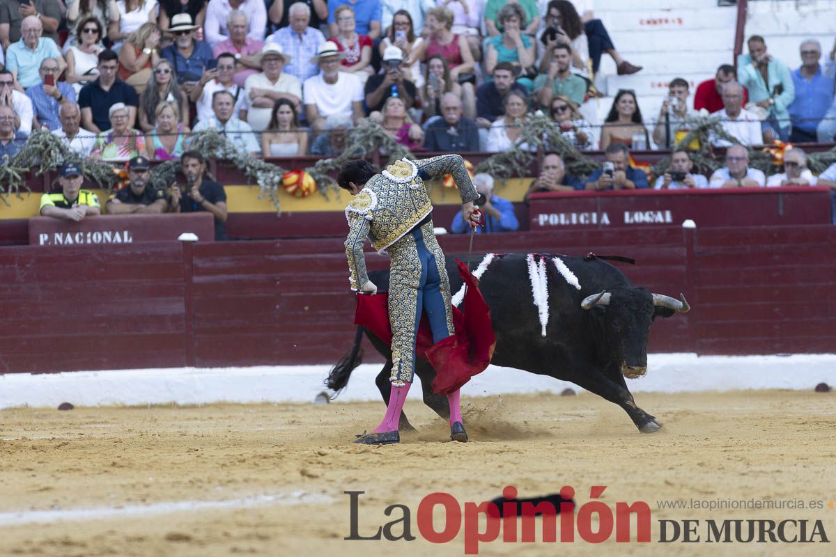 Tercer festejo de la Feria Taurina de Murcia (Talavante, Paco Ureña y Roca Rey), en imágenes