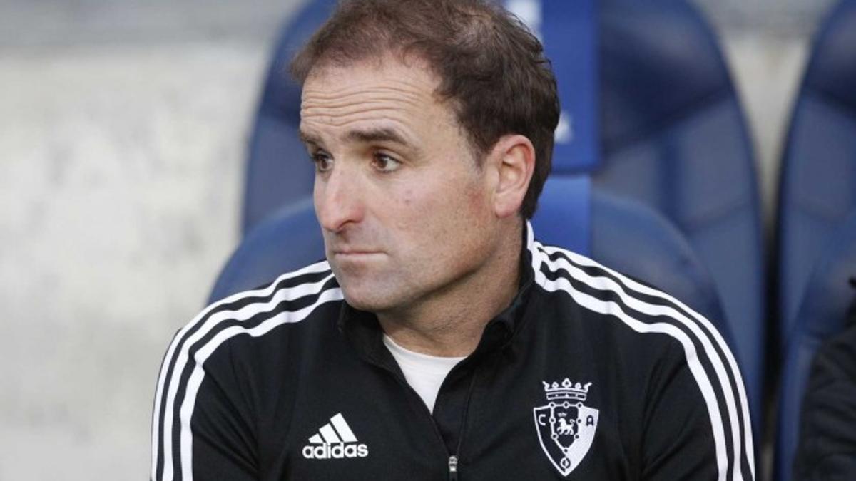 Jagoba Arrasate, entrenador del Club Atlético Osasuna