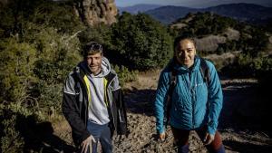 Patrícia González y Marc Nieves suben La Mola tras un año del cierre del restaurante