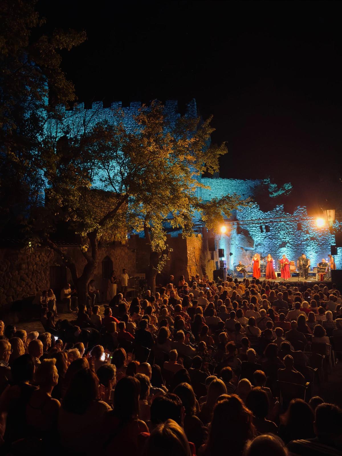 Concierto de Acetre en la última edición de los ‘Encuentros en Montánchez’.