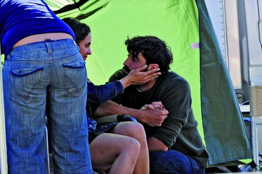 Verónica Echegui y Álex García