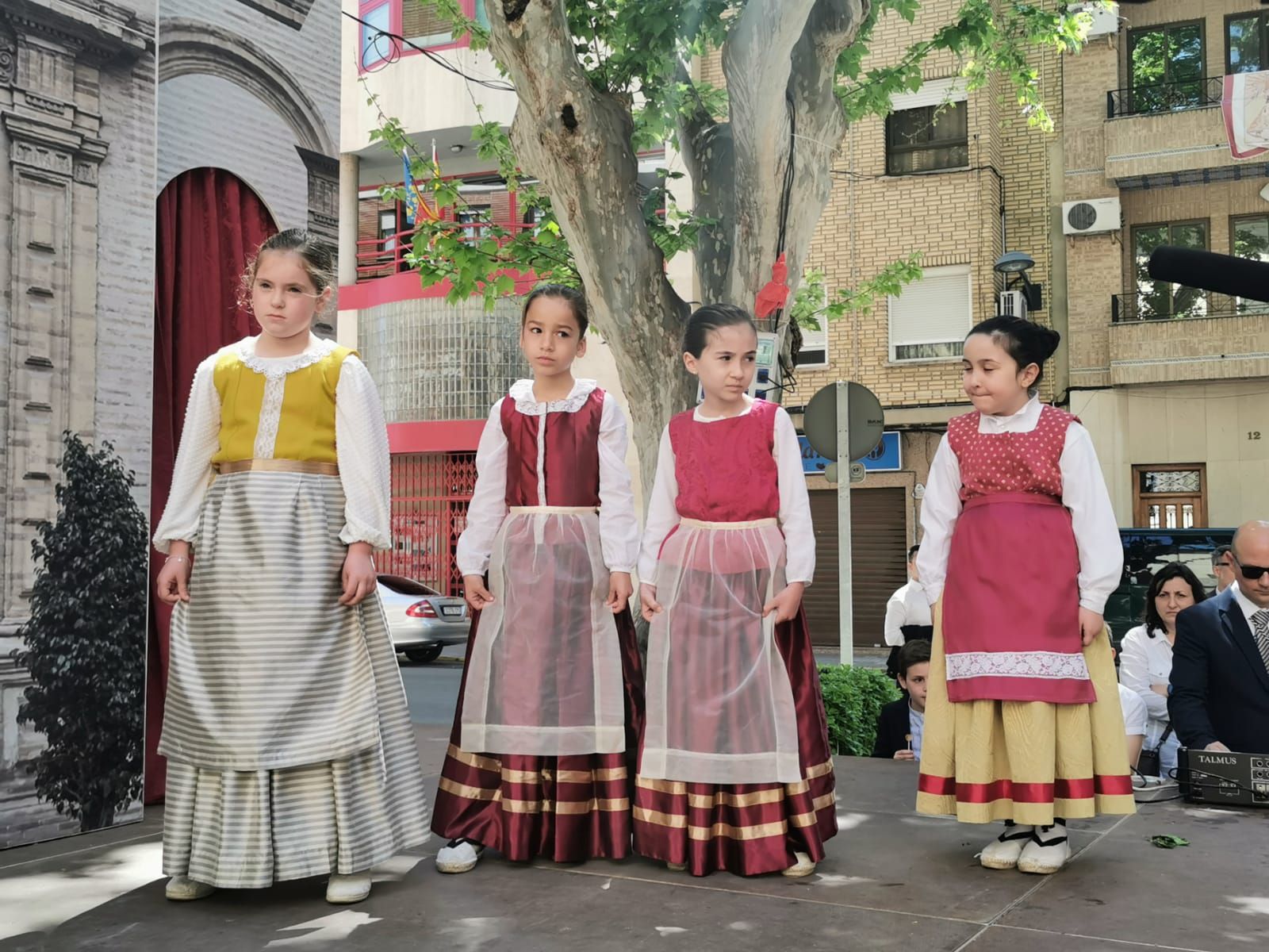 Representación del 'miracle' de Sant Vicent "La sabateta" en Xirivella.