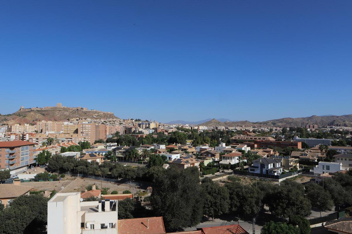 Imagen panorámica de la ciudad de Lorca.
