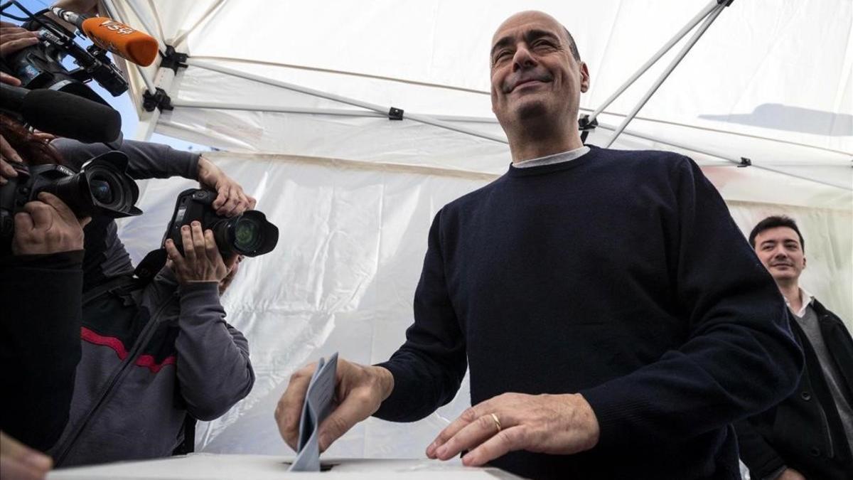 Nicola Zingaretti, nuevo líder del Partido Democrático de Italia.